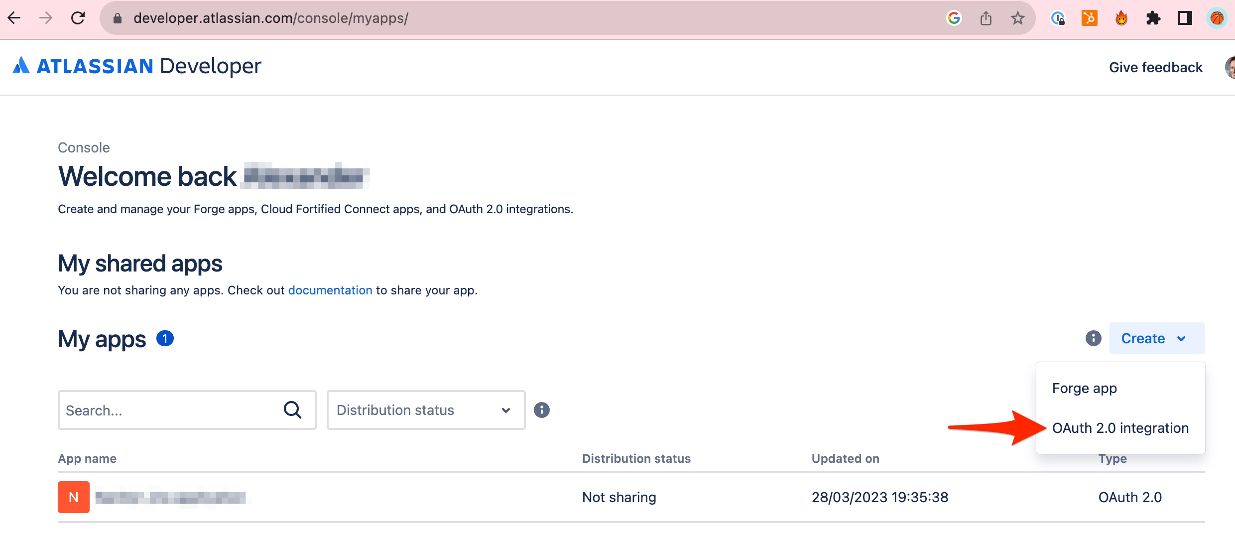 Jira developer console